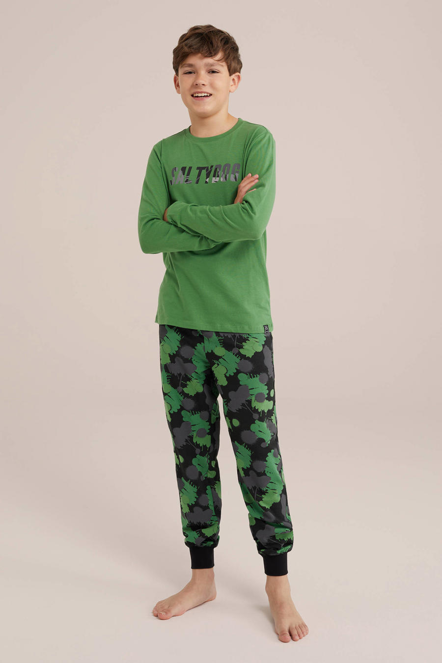 Generisch 2025 - Pyjama für Kleinkinder, Jungen, Dinosaurier, Baumwolle