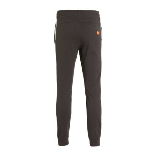 Orange Stars joggingbroek Pavel donkergrijs Jongens Katoen Meerkleurig 98 104