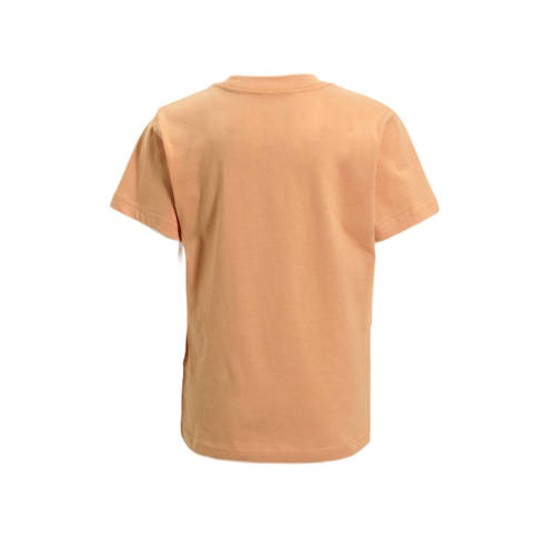 Vans T-shirt Classic oranje Katoen Ronde hals Logo 104 110