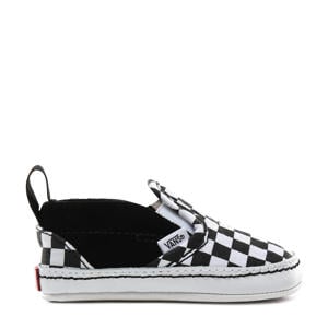 Slip-On V sneakers zwart/wit