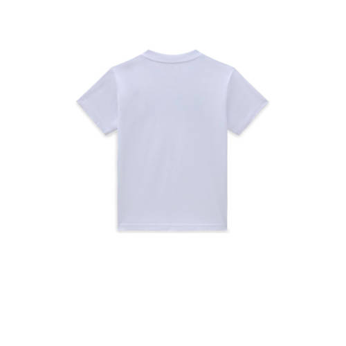 Vans T-shirt Classic wit Katoen Ronde hals Logo 104 110
