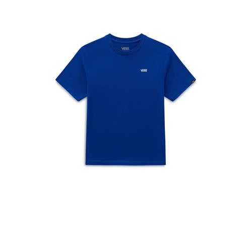 VANS T-shirt met logo blauw Jongens/Meisjes Katoen Ronde hals Logo - 140