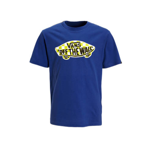 VANS T-shirt Style 76 kobaltblauw Jongens/Meisjes Katoen Ronde hals Logo