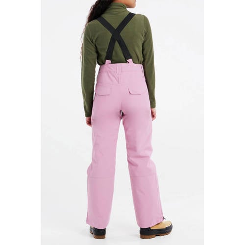 Protest skibroek Sunny Jr roze Meisjes Polyester Effen 104