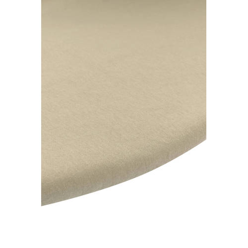 Meyco uni hoeslaken boxmatras sand Beige | Hoeslaken van