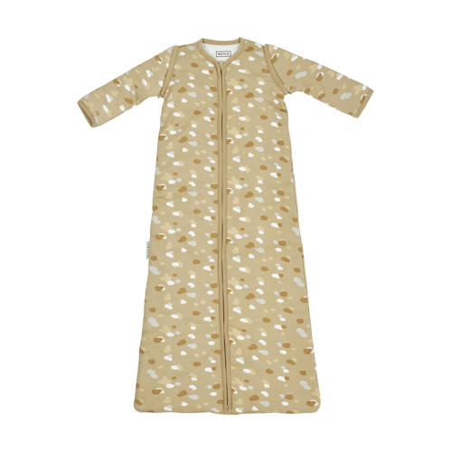Meyco 4-seizoenen baby slaapzak Stains sand Babyslaapzak Beige Stip