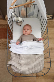 thumbnail: Meyco baby ledikantlaken Klein Wonder greige
