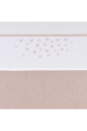 baby ledikantlaken Hearts soft pink
