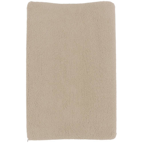 Meyco Teddy aankleedkussenhoes sand Beige Effen | Aankleedkussenhoes van