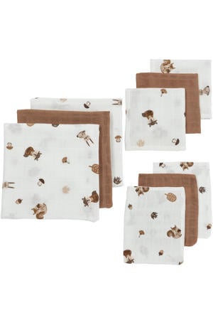 hydrofiele starterset Forest Animals - toffee (set van 9)