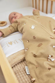thumbnail: Meyco 4-seizoenen baby slaapzak Forest Animals sand