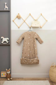 thumbnail: Meyco 4-seizoenen baby slaapzak Forest Animals sand