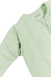 thumbnail: Meyco baby winter slaapzak met afritsbare mouwen soft green