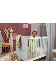 thumbnail: Meyco baby winter slaapzak met afritsbare mouwen soft green