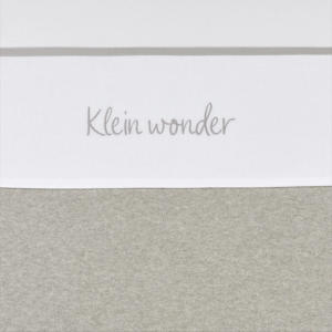 baby wieglaken 'Klein Wonder' greige