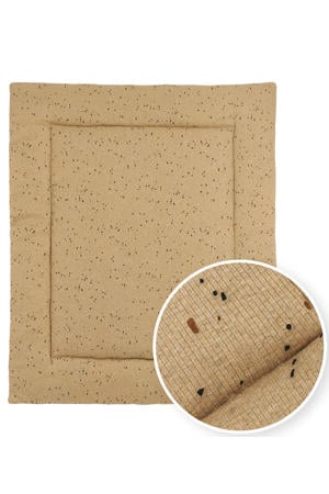 boxkleed Rib Mini Spot toffee melange