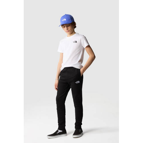 The North Face T-shirt Simple Dome wit Jongens Meisjes Katoen Ronde hals 134 140