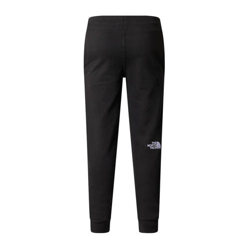 The North Face joggingbroek Drew Peak zwart Jongens Meisjes Katoen Effen 134 140