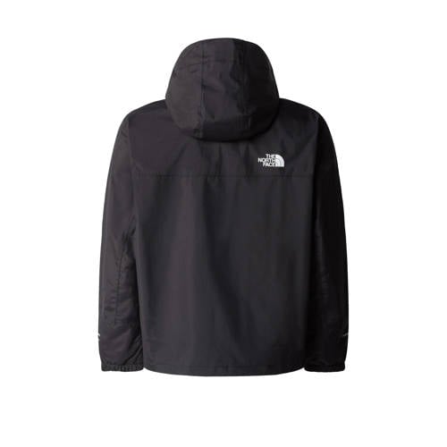 The North Face jas Antora zwart Jongens Polyester Capuchon Effen 176 188