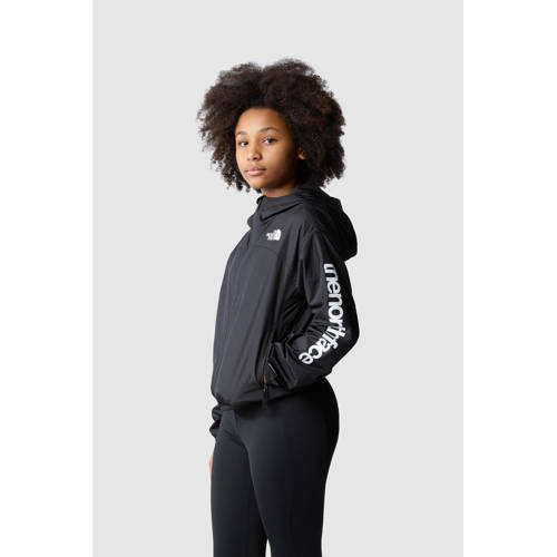 The North Face jack Never Stop zwart Jas Jongens Meisjes Polyester Capuchon 170 176