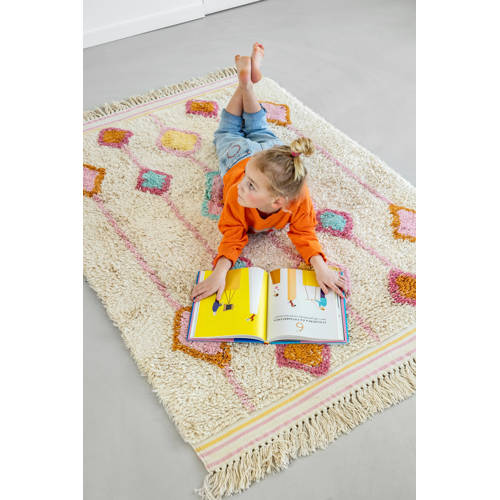 Tapis Petit kindervloerkleed Lea M (170x120 cm) Multi Grafisch