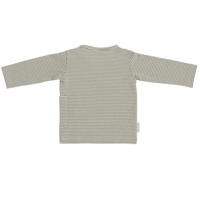 thumbnail: Baby's Only longsleeve Stripe lichtgroen/ecru