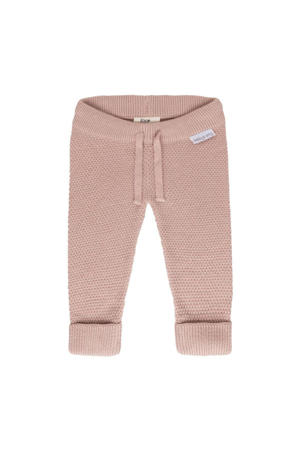 gebreid baby broekje Willow oudroze