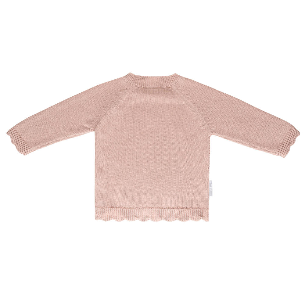 Baby's Only gebreide trui Flora oudroze