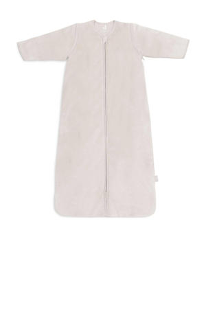 baby slaapzak met afritsbare mouw Velvet - Nougat