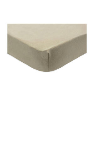 katoenen jersey wieg hoeslaken 40/50x80/90cm - Olive Green
