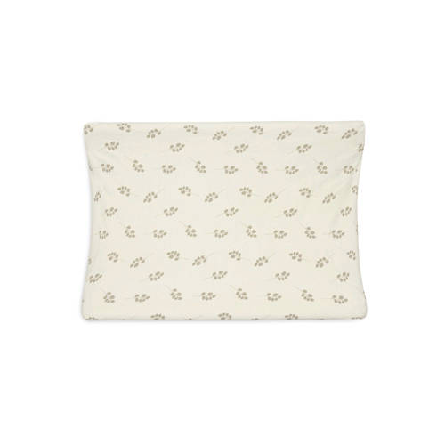 Jollein aankleedkussenhoes Jersey 50x70cm Twig Olive Green Groen Bloemen