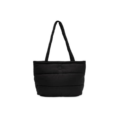 Jollein puffed bag mom luiertas black Zwart Effen
