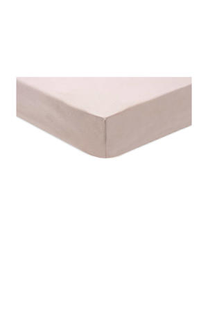 jersey hoeslaken voor boxmatras 75x95cm - Wild Rose