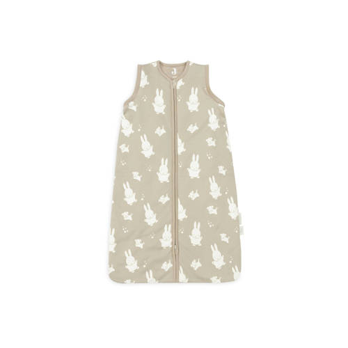 Jollein baby slaapzak met afritsbare mouw Miffy&Snuffy Olive Green Babyslaapzak Groen 70