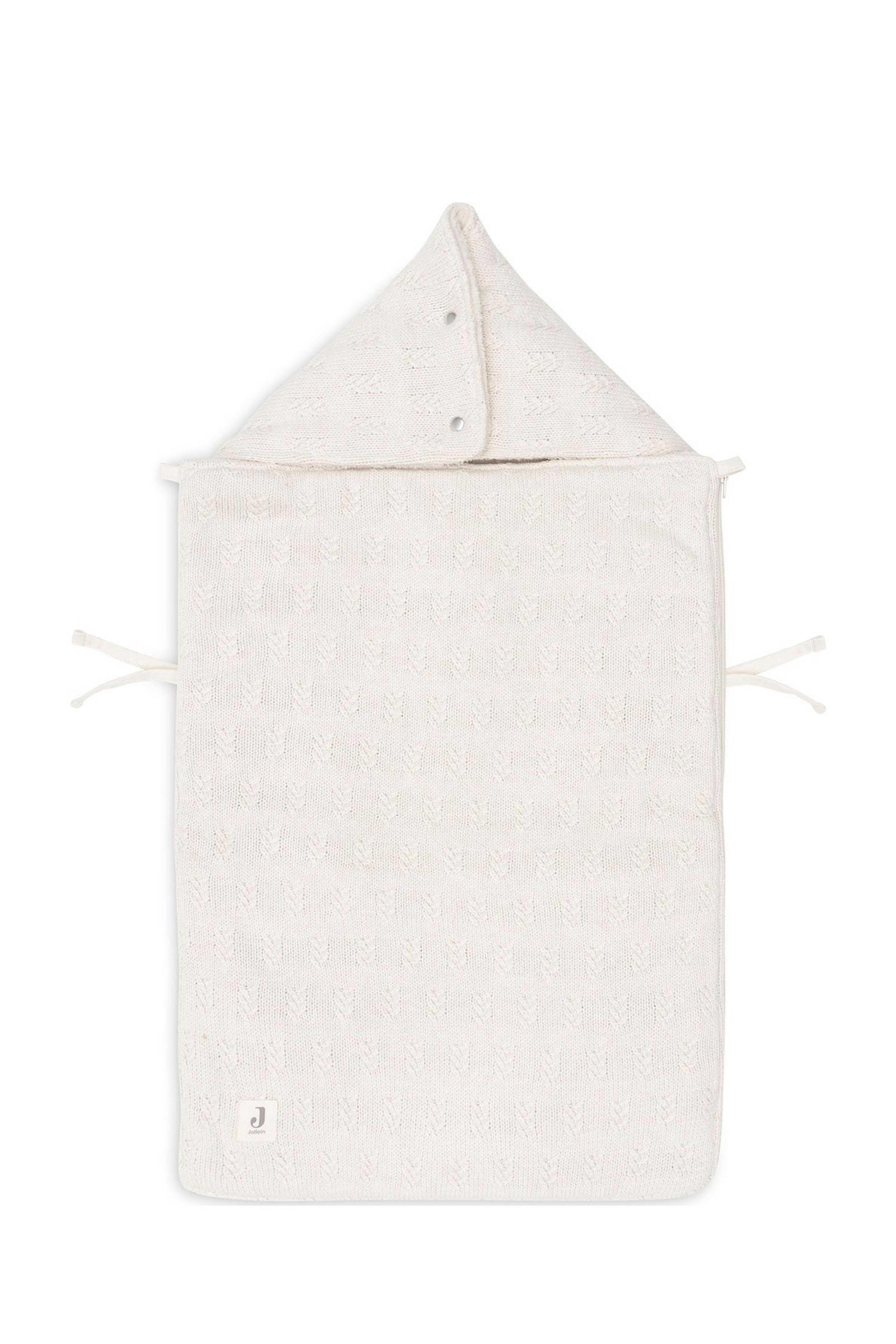 Jollein voetenzak pure knit Nougat - Prénatal Jollein voetenzak pure knit Nougat - Prénatal