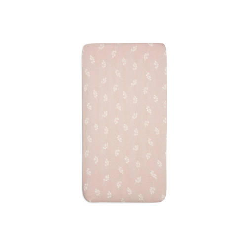 Jollein katoenen jersey wieg hoeslaken 40 50x80 90cm Twig Wild Rose Roze
