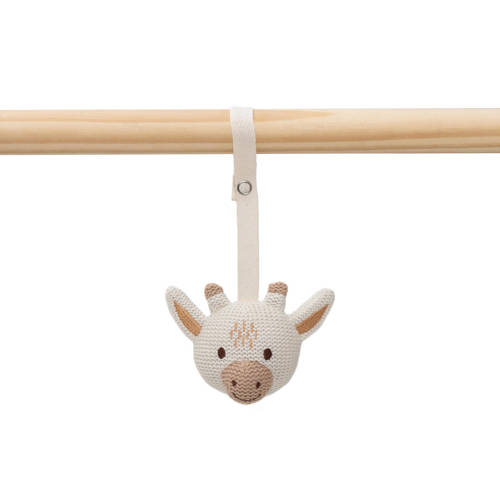 Jollein speeltjes voor de babygym Animals Wagenspanner Beige