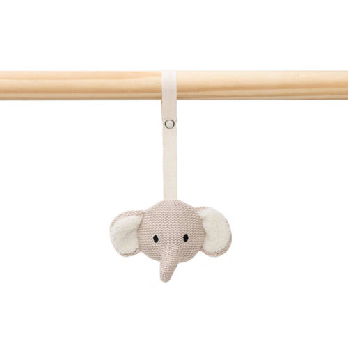 Jollein speeltjes voor de babygym Animals Wagenspanner Beige