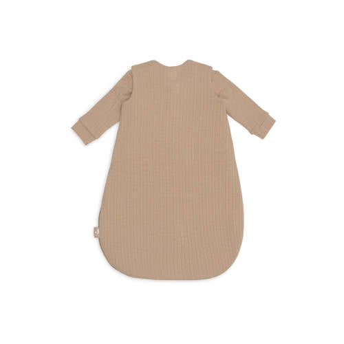 Jollein 4-seizoenen baby slaapzak 60cm Ajour Biscuit Babyslaapzak Bruin
