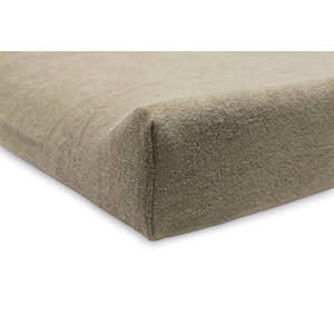 aankleedkussenhoes Badstof 50x70cm - Olive Green