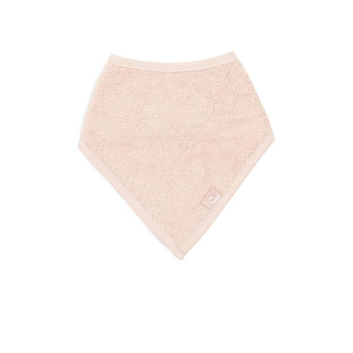 Jollein bandana slab set van 2 Pale Pink Roze Effen