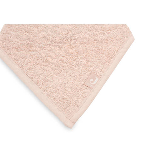 Jollein bandana slab set van 2 Pale Pink Roze Effen