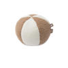Jollein stoffen speelbal - ivory/biscuit knuffel 12 cm