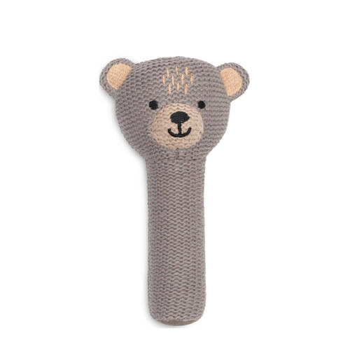 Jollein rammelaar Bear Grijs | Rammelaar van Jollein afbeelding