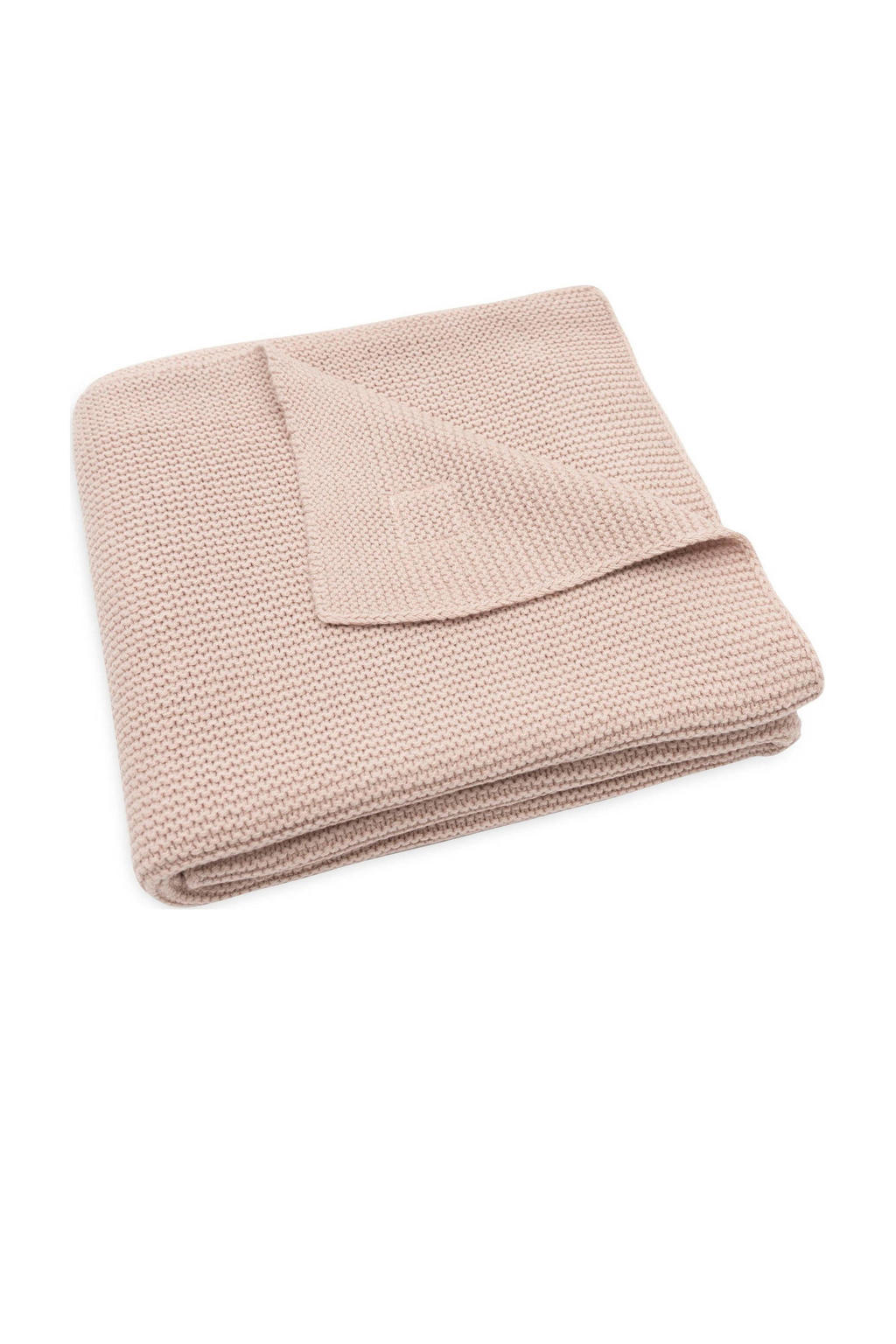 Jollein baby wiegdeken 75x100cm Basic Knit - Wild Rose
