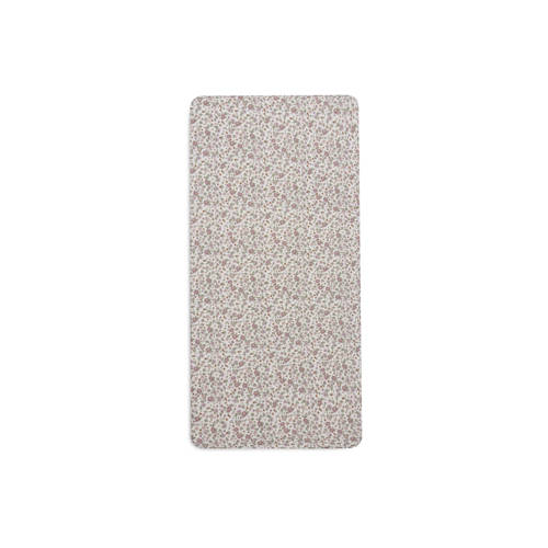 Jollein katoenen jersey ledikant hoeslaken 60x120cm Retro Flowers Roze