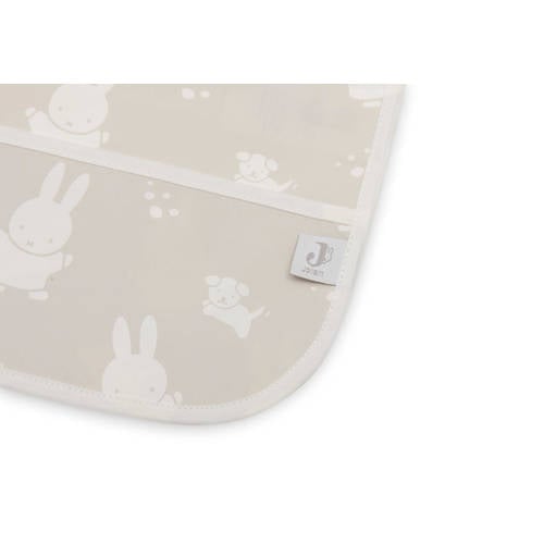 Jollein waterproof slab met mouw Miffy&Snuffy Nougat Beige Personage