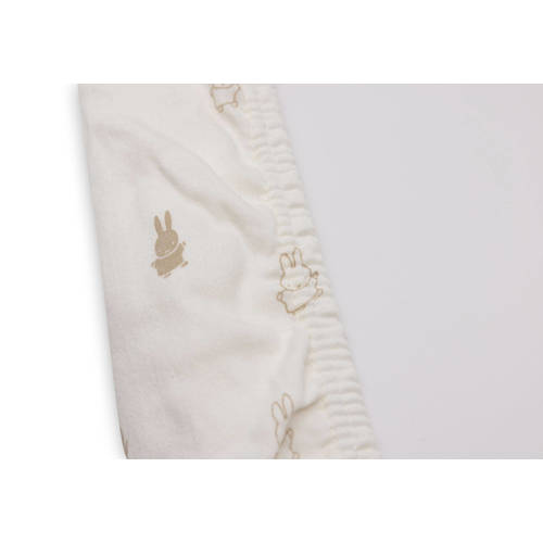 Jollein jersey aankleedkussenhoes 50x70 cm Happy Miffy Nougat Beige Personage