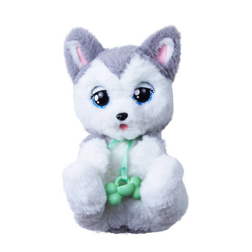 IMC Toys baby paws husky interactieve knuffel Wit | Interactieve knuffel van IMC Toys afbeelding