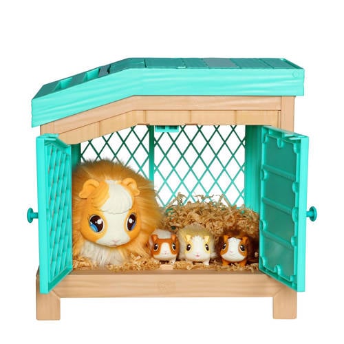 Moose Toys mama surprise cavia interactieve knuffel Beige